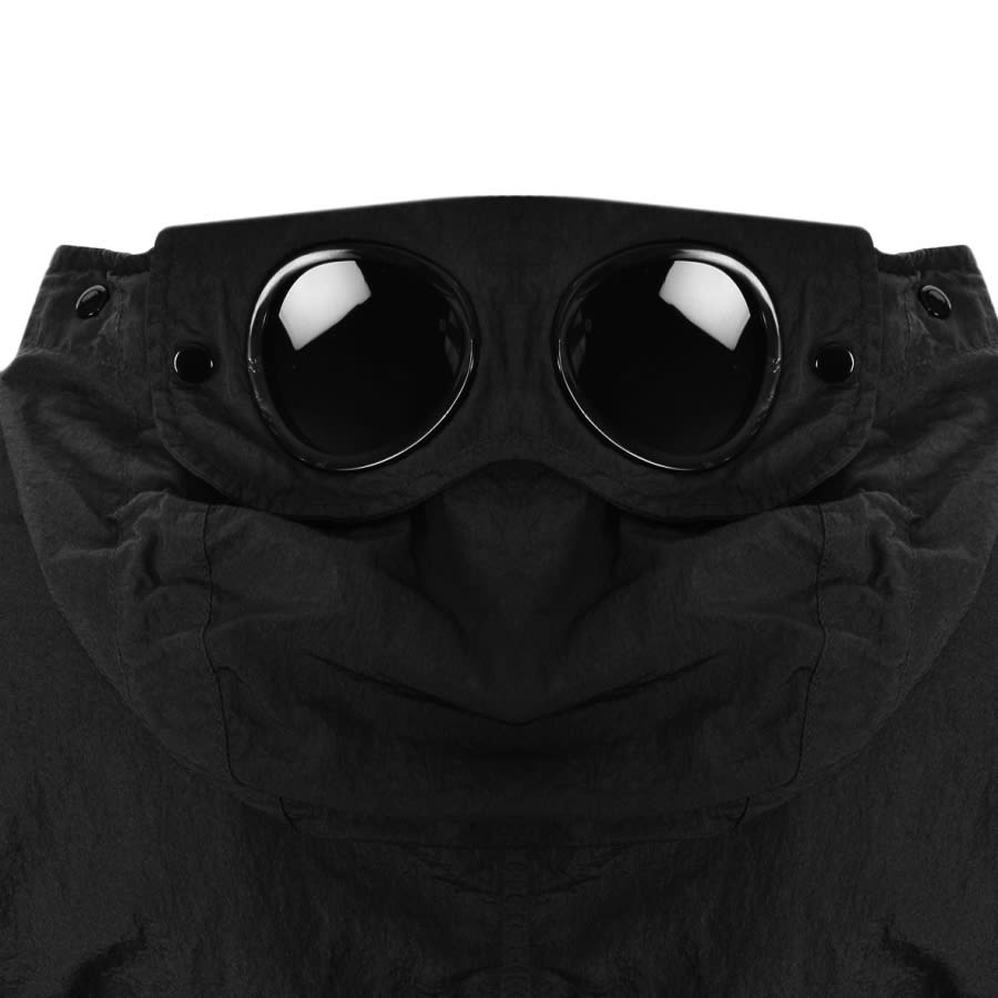 Alternative Image for ProductCP Company Long Sleeved Full Zip Overshirt Black3